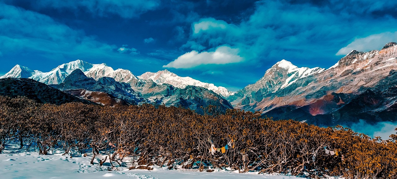 mountains, peak, snow, himalayas, kanchenjunga, sikkim, india, countryside, goechala, travel, tourism, nature, landscape, scenery, panorama, sikkim, sikkim, sikkim, sikkim, sikkim