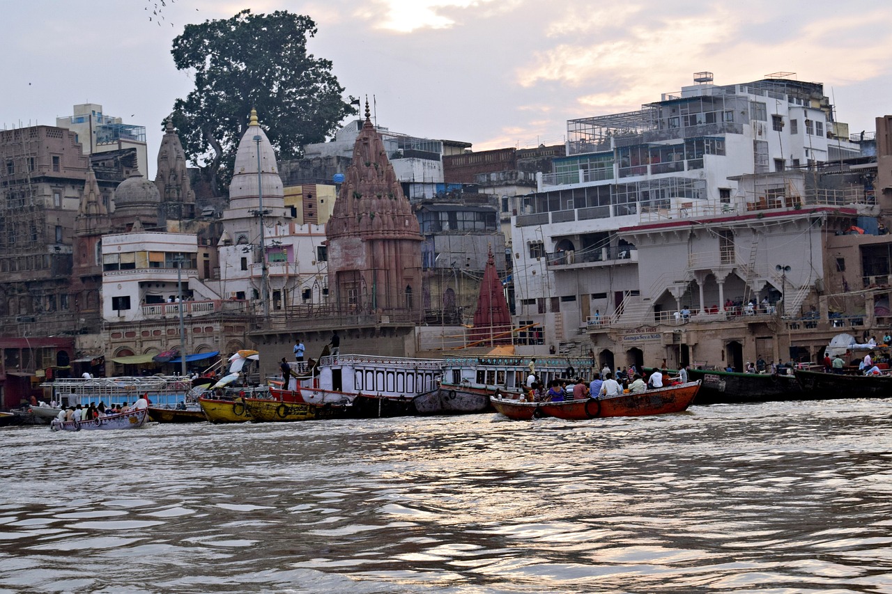ganges, varanasi, india, ghat, city, nature, river, sundown, sunset, varanasi, varanasi, varanasi, varanasi, varanasi