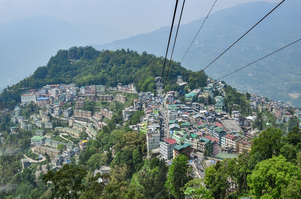 hill, station, nature, tourism, landscape, mountain, travel, high, holiday, scenery, blue, rope-way, sikkim, gangtok, city, town, birds eye, aerial, outdoor, green, sikkim, sikkim, sikkim, sikkim, sikkim, gangtok, gangtok, gangtok, gangtok